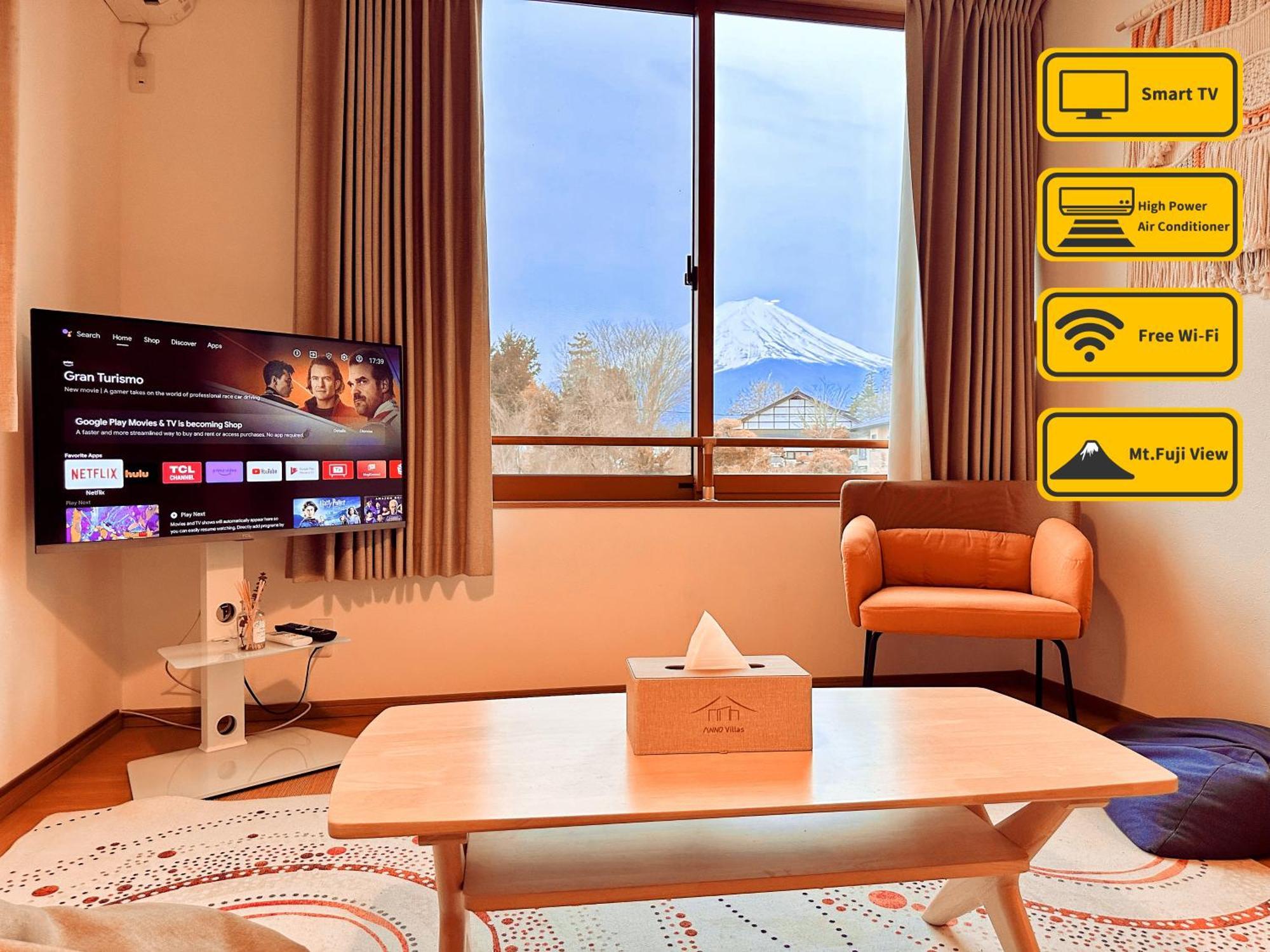 ヴィラ山間堂grandvilla Mt Fuji View Bbq Bonfire Annovillas Sankando ฟูจิคาวากุจิโกะ ภายนอก รูปภาพ
